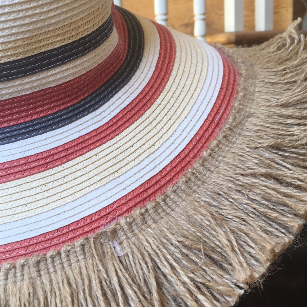 Kathy Jeanne Paper Beach Hat - Picture 2 of 6